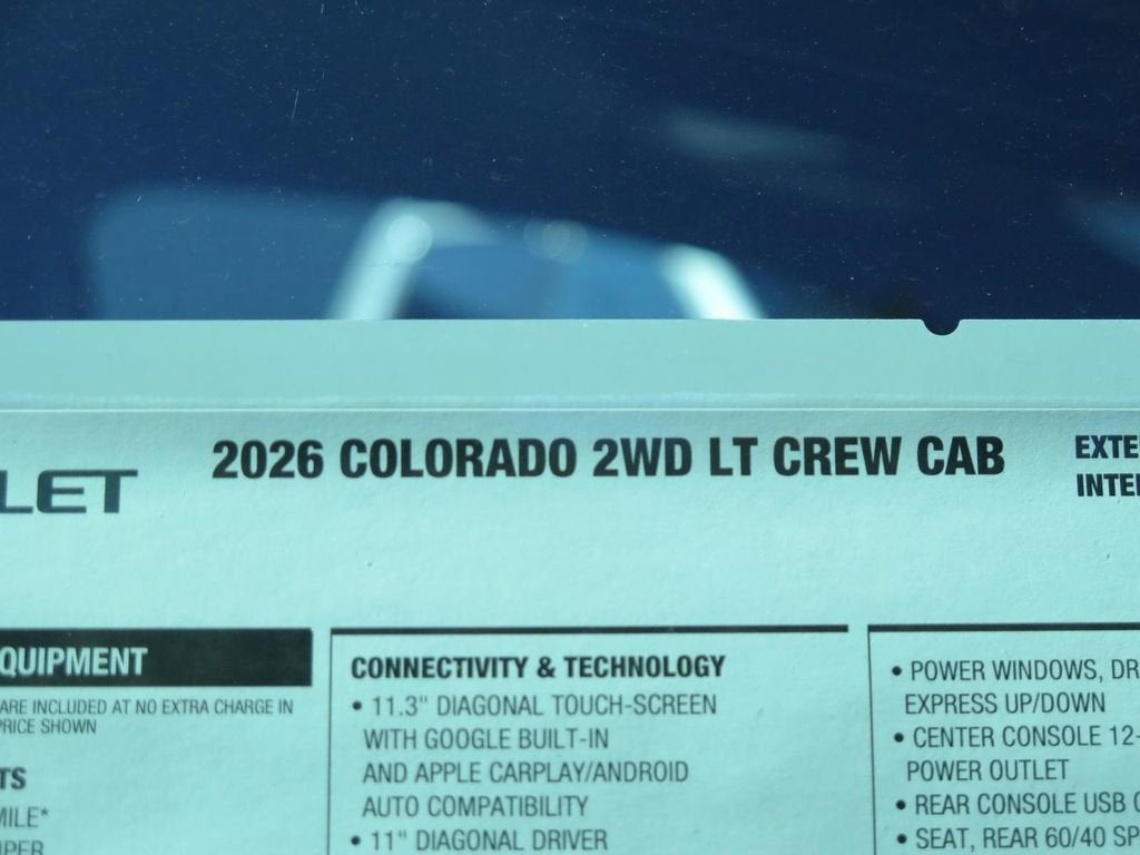 2026 Chevrolet Colorado LT
