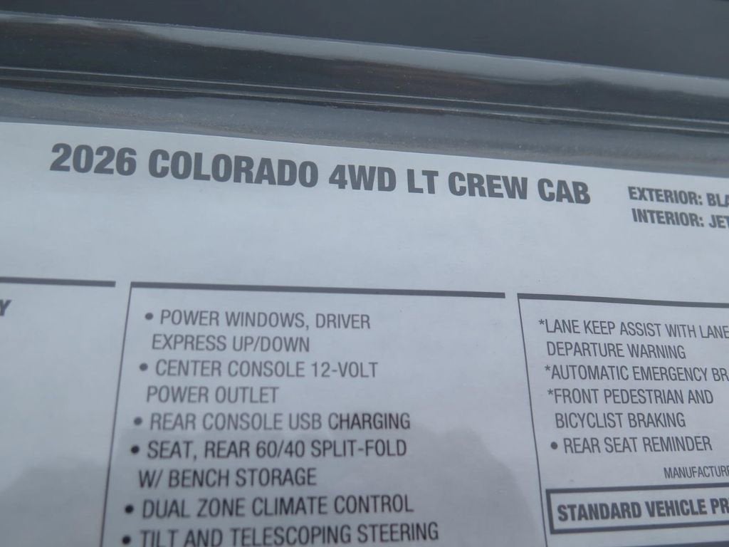 2026 Chevrolet Colorado LT