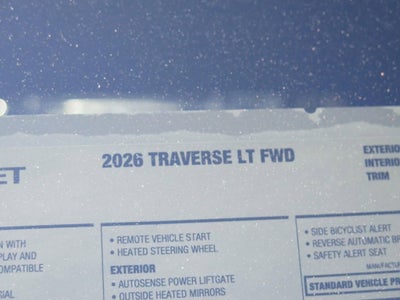 2026 Chevrolet Traverse LT