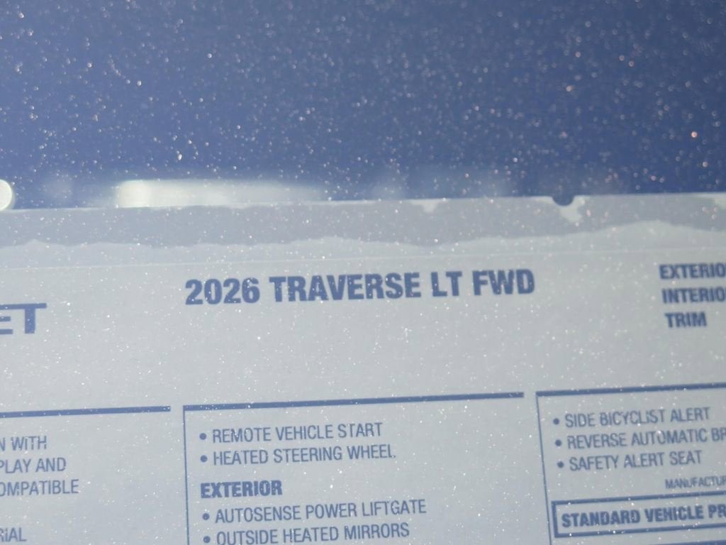 2026 Chevrolet Traverse LT
