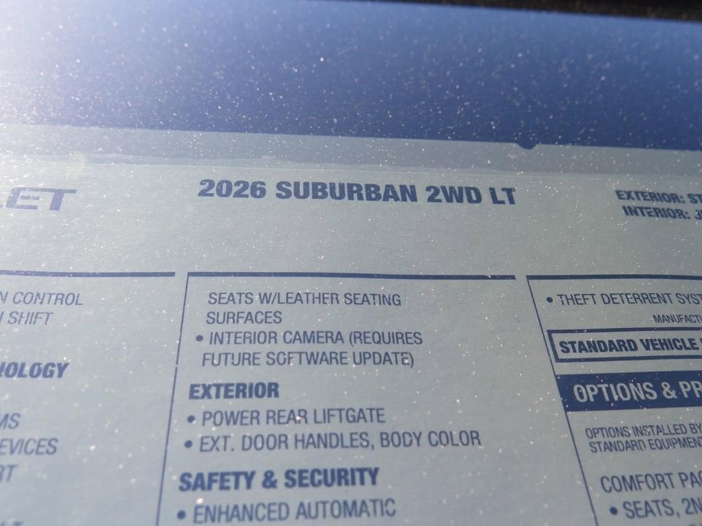 2026 Chevrolet Suburban LT