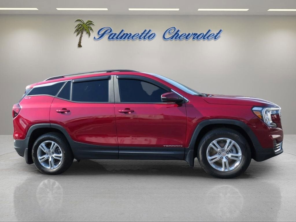 Used 2023 GMC Terrain SLE with VIN 3GKALMEG3PL258488 for sale in Conway, SC