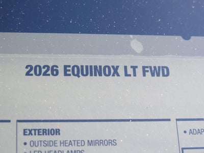 2026 Chevrolet Equinox LT