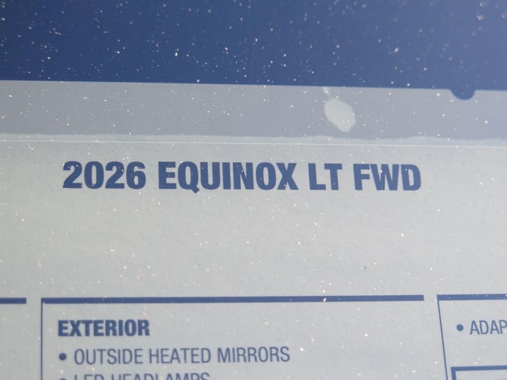 2026 Chevrolet Equinox LT