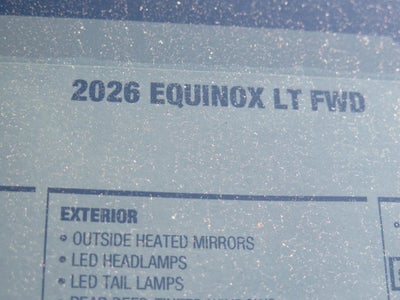 2026 Chevrolet Equinox LT