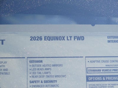 2026 Chevrolet Equinox LT