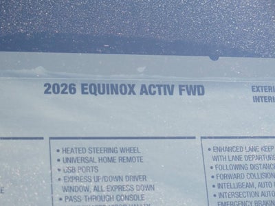 2026 Chevrolet Equinox ACTIV