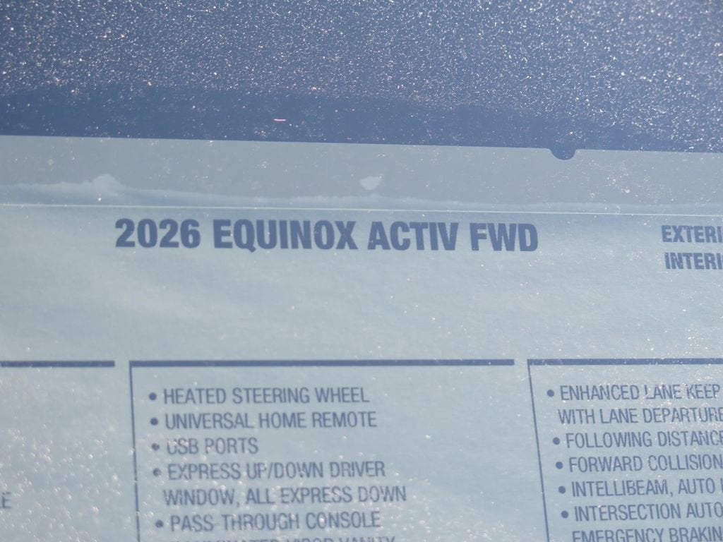 2026 Chevrolet Equinox ACTIV